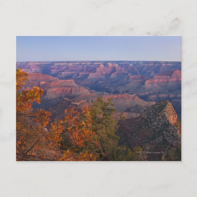 Grand Canyon bei Sunrise Postkarte (Vorderseite)