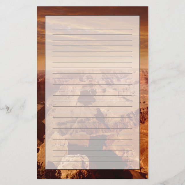 Grand Canyon Briefpapier (Vorderseite)