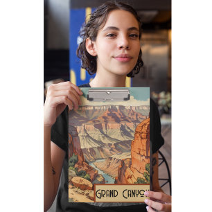 Grand Canyon Büro-Abenteuer-Dekor Klemmbrett