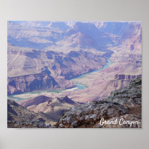 Grand Canyon Colorado River Fotografy Poster