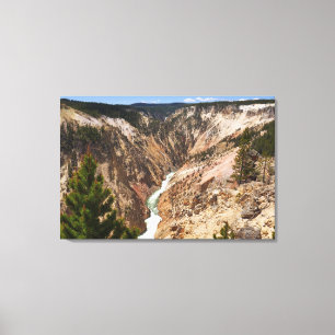 Grand Canyon des Yellowstone Leinwanddruck