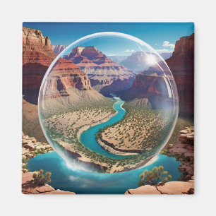 Grand Canyon Domed 2035 Imagination Magnet