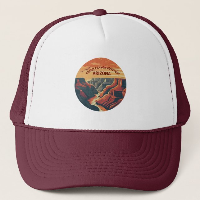 Grand Canyon Explorer Tucker hat Truckerkappe (Vorderseite)