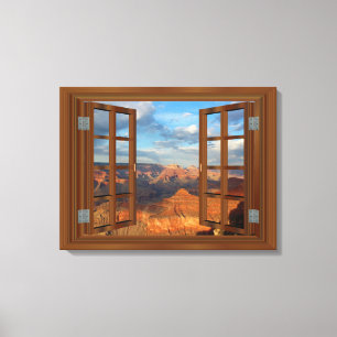 Grand Canyon Fab Window USA Canvas Print Leinwanddruck