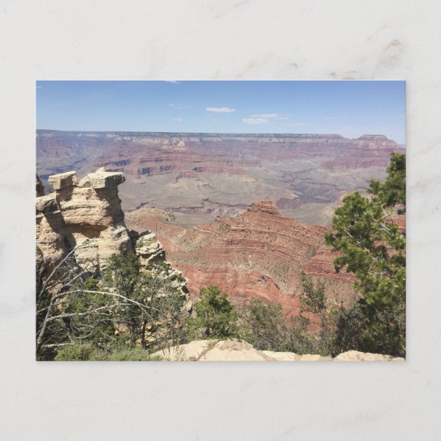 Grand Canyon Feiertagspostkarte (Vorderseite)