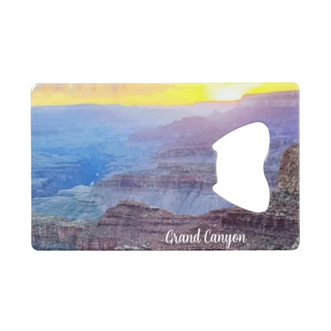 Grand Canyon Geldbeutel Flaschenöffner (Vorderseite (Horizontal))