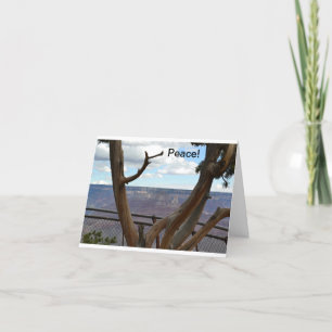 Grand Canyon gerahmtes notecard Karte