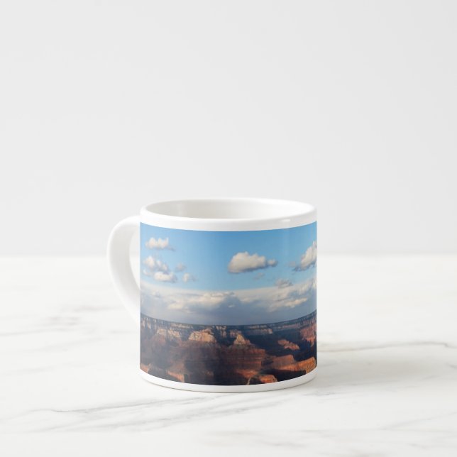 Grand Canyon gesehen von der Südkante in Arizona Espressotasse (Vorderseite Links)