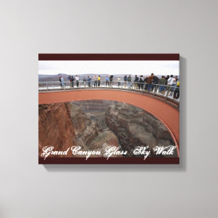 Grand Canyon GlasSkywalk Leinwand