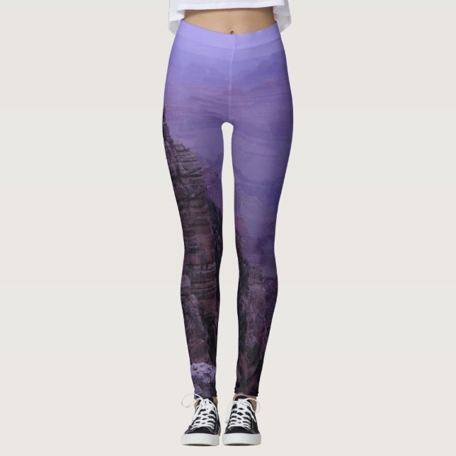 Grand Canyon in den lila Leggings (Vorderseite)
