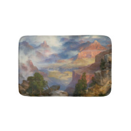 Grand Canyon in Mist (von Thomas Moran) Badematte