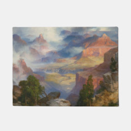 Grand Canyon in Mist (von Thomas Moran) Fußmatte