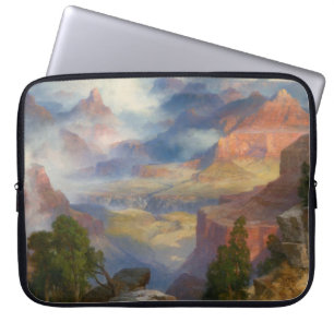 Grand Canyon in Mist (von Thomas Moran) Laptopschutzhülle