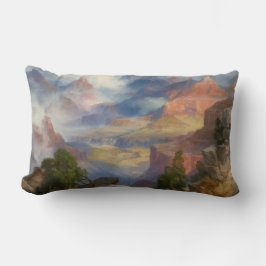 Grand Canyon in Mist (von Thomas Moran) Lendenkissen