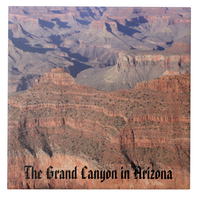 Grand Canyon Keramik Tile Fliese (Vorderseite)