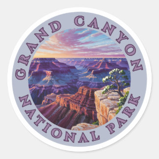 Grand Canyon Lover National Park Love The Outdoors Runder Aufkleber