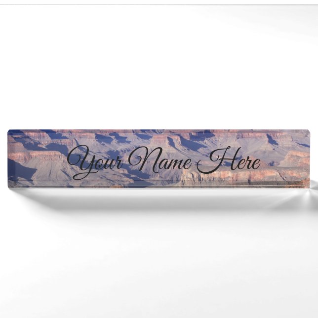Grand Canyon Name Plate Namensplakette (Vorderseite)