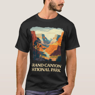 Grand Canyon National Park Arizona s -s - Schwarz T-Shirt