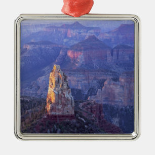Grand Canyon National Park, Arizona, USA. Ansicht Ornament Aus Metall