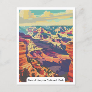 Grand Canyon National Park, Arizona USA Postkarte