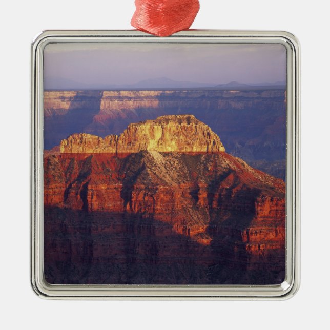 Grand Canyon National Park, Arizona, USA. Silbernes Ornament (Vorne)