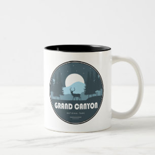 Grand Canyon National Park Hirsche Zweifarbige Tasse