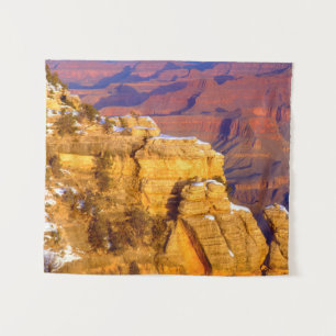 Grand Canyon National Park im Winter Wandteppich
