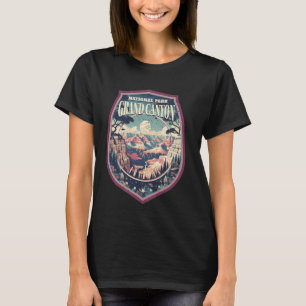 Grand Canyon National Park Poster Abzeichen T-Shirt