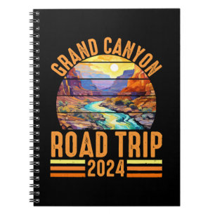 Grand Canyon National Park Road Trip 2024 Notizblock