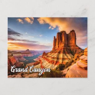 Grand Canyon National Park, Vereinigte Staaten Postkarte