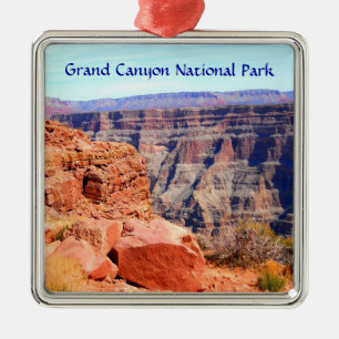 Grand Canyon National Park West Rim Silbernes Ornament