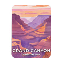Grand Canyon Nationalpark Aquarell Reise Kunst