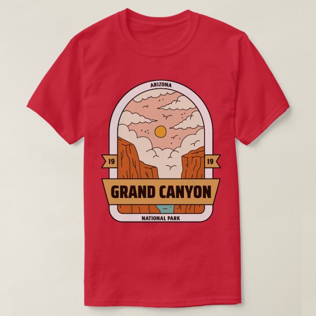 Grand Canyon Nationalpark Arizona 1919 T-Shirt (Design vorne)