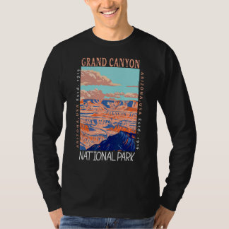 Grand Canyon Nationalpark Arizona Distressed Vint T-Shirt
