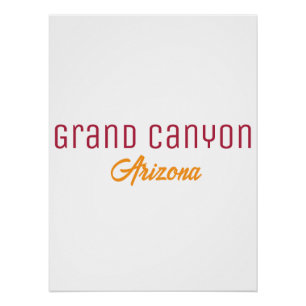 Grand Canyon Nationalpark Arizona Souvenir Poster