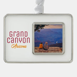 Grand Canyon Nationalpark Arizona Souvenir Rahmen-Ornament Silber