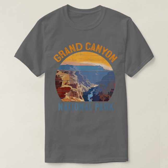 Grand Canyon Nationalpark Arizona T-Shirt (Design vorne)