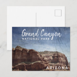 Grand Canyon Nationalpark Arizona Vintag Postkarte