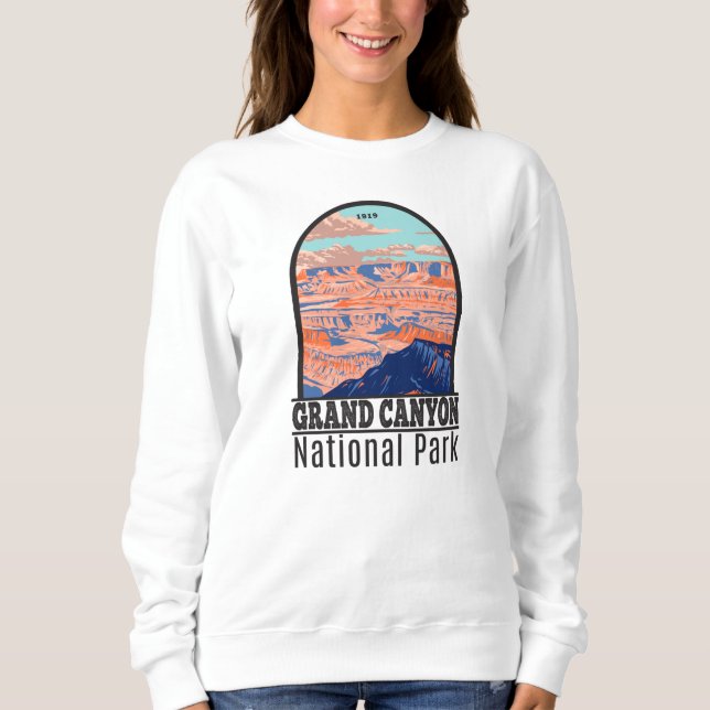 Grand Canyon Nationalpark Arizona Vintag Sweatshirt (Vorderseite)