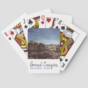 Grand Canyon Nationalpark Arizona Vintage Spielkarten