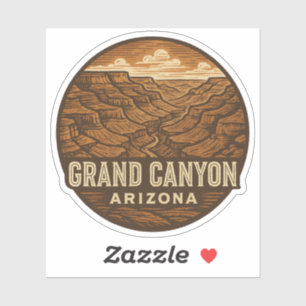 Grand Canyon Nationalpark Arizona Vinyl Sticker