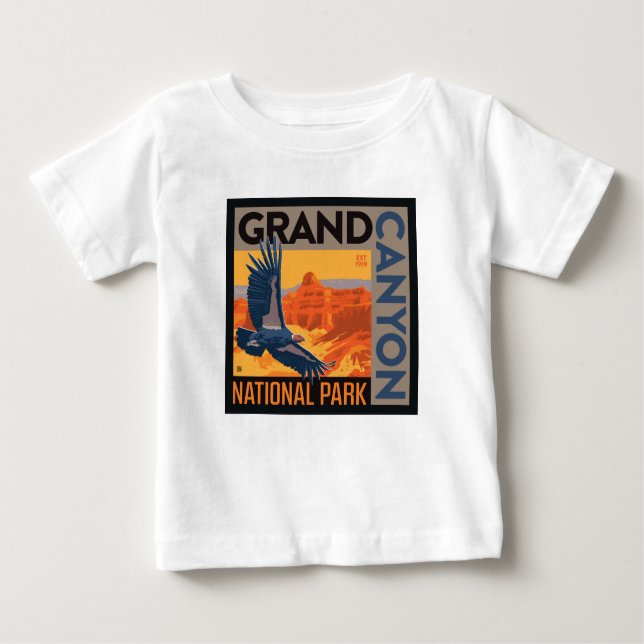 Grand Canyon Nationalpark | Condors Baby T-shirt (Vorderseite)