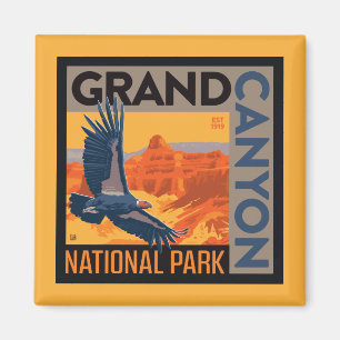 Grand Canyon Nationalpark   Condors Magnet