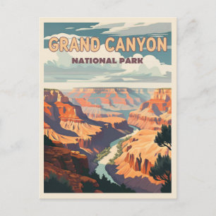 Grand Canyon Nationalpark - Ein Naturwunder Postkarte