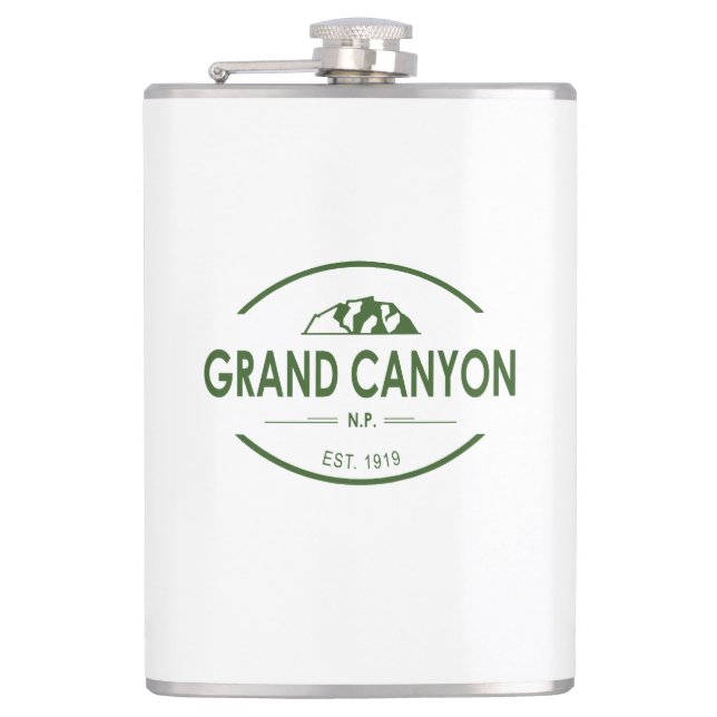 Grand Canyon Nationalpark Flachmann (Vorderseite)