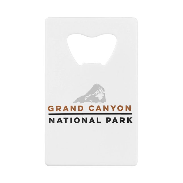Grand Canyon Nationalpark Geldbeutel Flaschenöffner (Vorderseite)