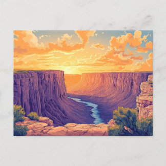 Grand Canyon Nationalpark Happy Holidays Karte