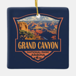 Grand Canyon Nationalpark Illustration Keramikornament