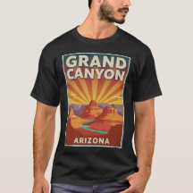 Grand Canyon Nationalpark im Vintage-Stil