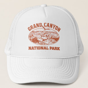 Grand Canyon Nationalpark im Vintage-Stil Truckerkappe